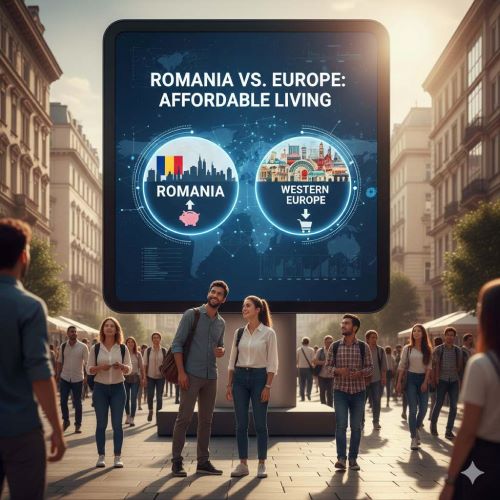 مقایسه هزینه های زندگی در رومانی با سایر کشور های اروپایی