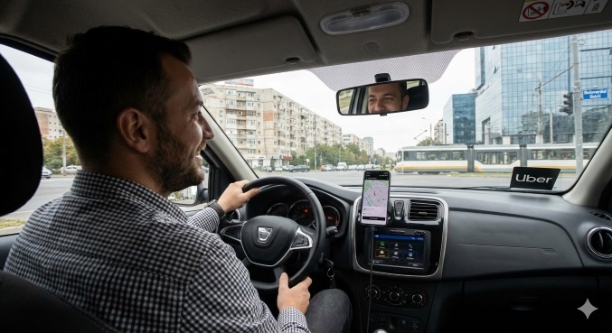 درآمد بولت و اوبر رومانی