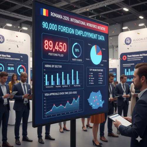 درخواست 90 هزار نیروی کاری خارجی در رومانی برای مهاجرت رومانی